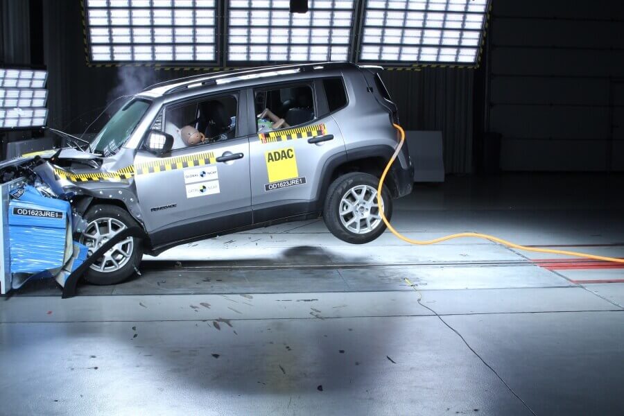 Foto de Jeep Renegade no teste Latin NCAP | DOK