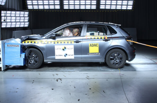 Foto de Volkswagen Novo Polo no teste Latin NCAP | DOK