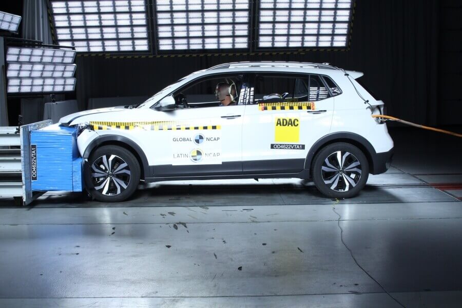 Foto de Volkswagen Virtus no teste Latin NCAP | DOK