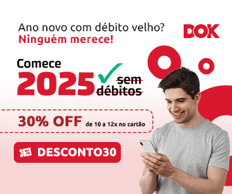 popup mobile da campanha "comece 2025 sem débitos" que oferece desconto de 30% para pagar débitos veiculares de 10 a 12x | DOK